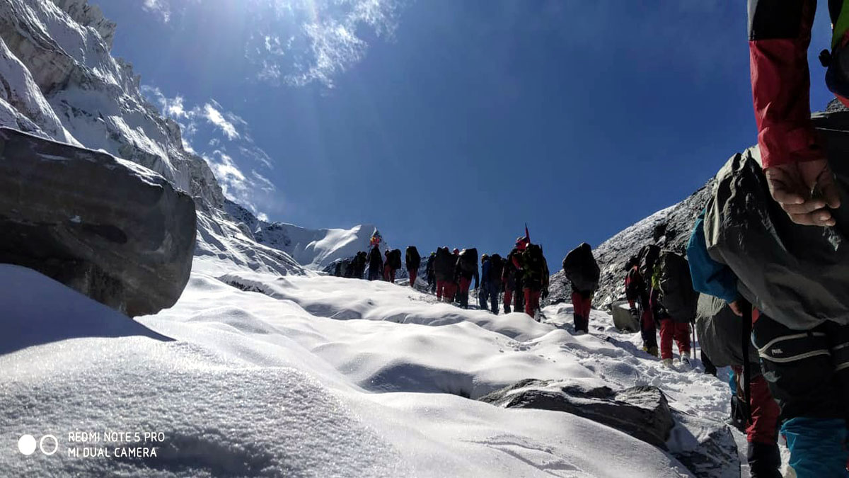 Draupadi ka Danda Avalanche