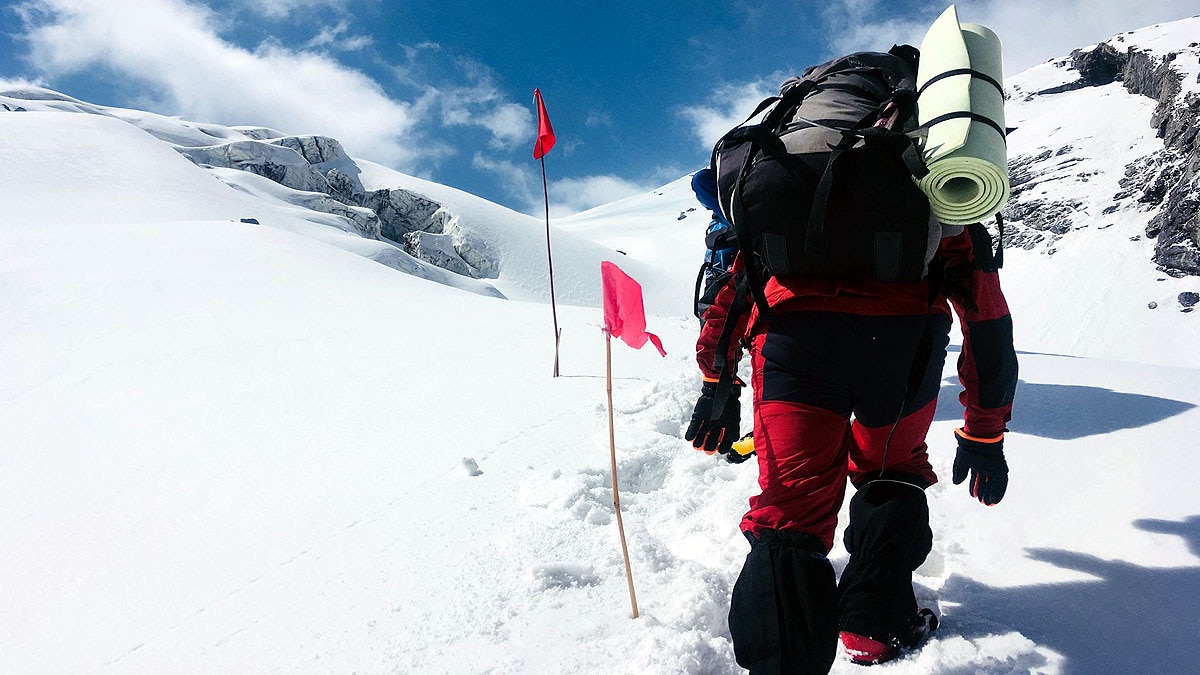 Draupadi ka Danda Avalanche