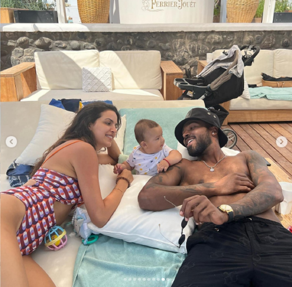 हार्दिक का परिवार.