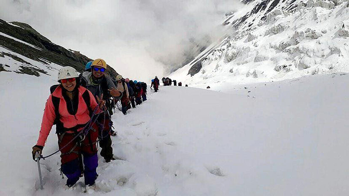 Draupadi ka Danda Avalanche