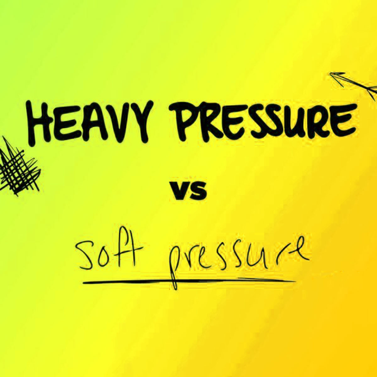 Writing pressure 