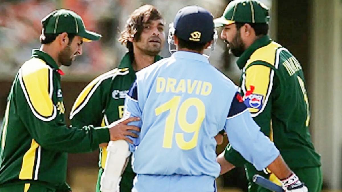 Rahul Dravid vs Shoaib Akhtar (Twitter)