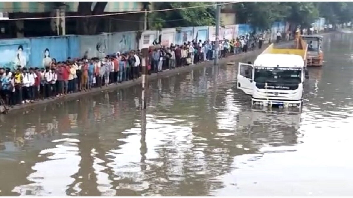 heavy rainfall in mathura