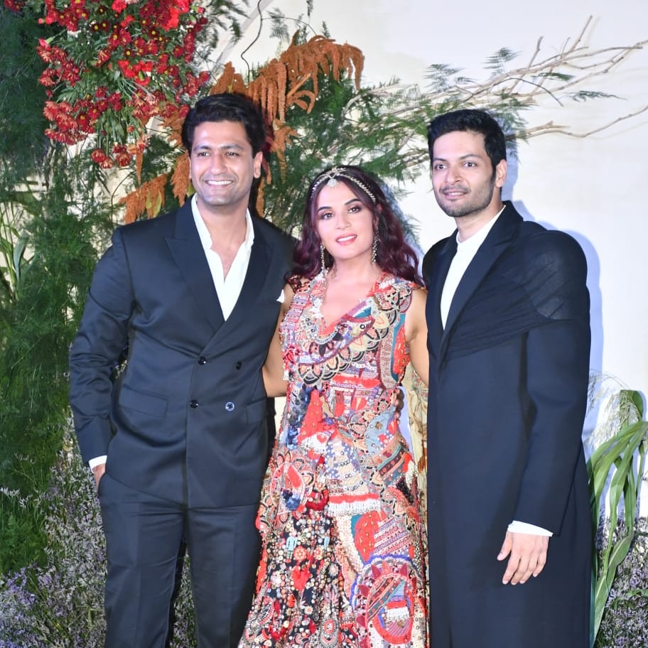 ऋचा चड्ढा -अली फजल रिसेप्शन