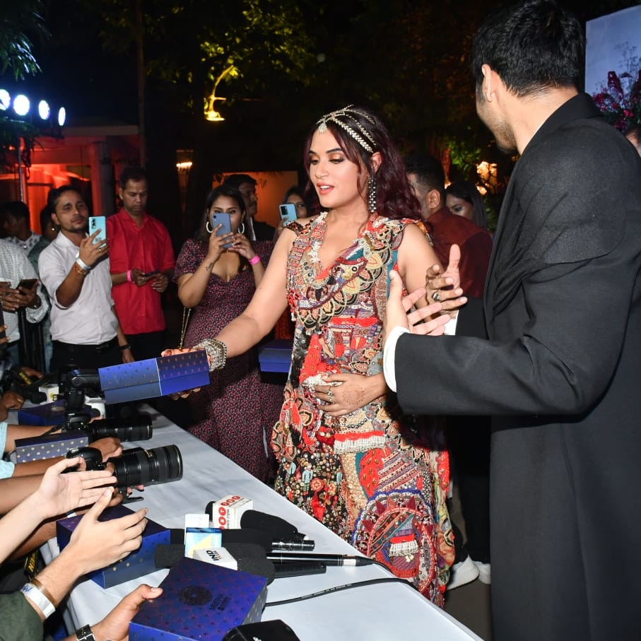 ऋचा चड्ढा -अली फजल रिसेप्शन