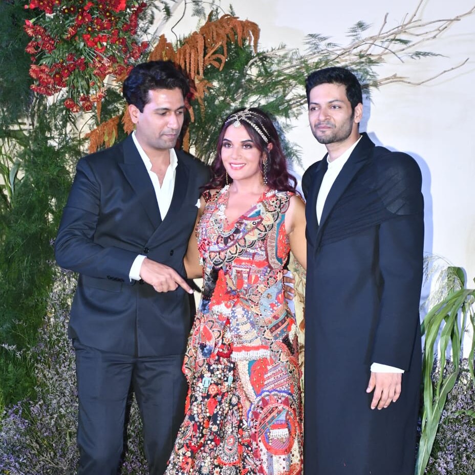 ऋचा चड्ढा -अली फजल रिसेप्शन