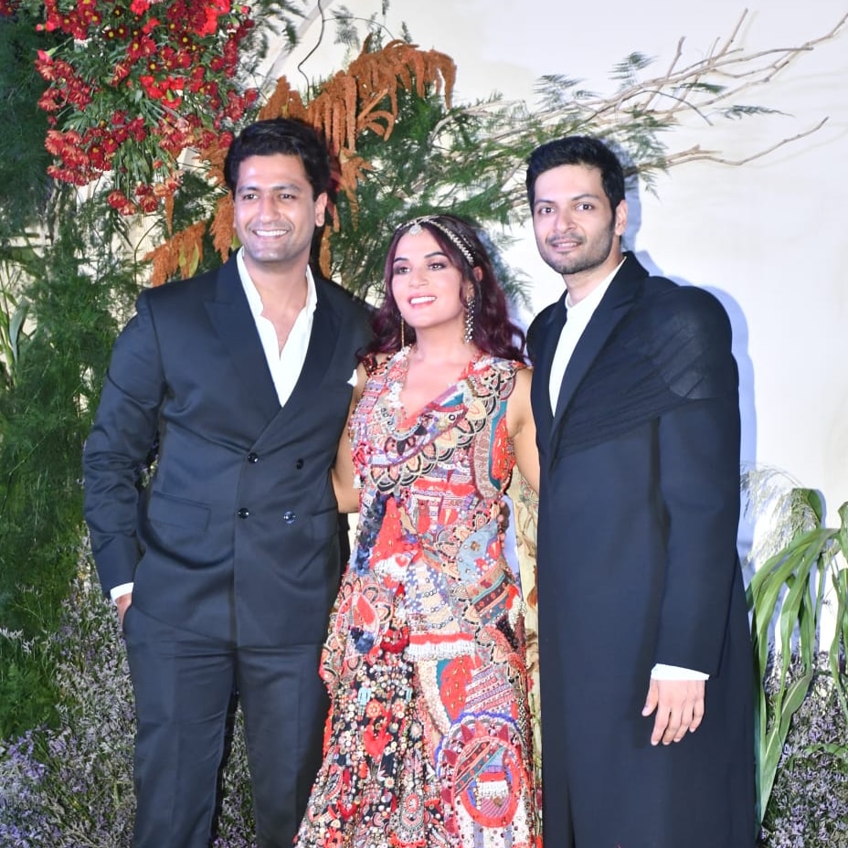 ऋचा चड्ढा -अली फजल रिसेप्शन