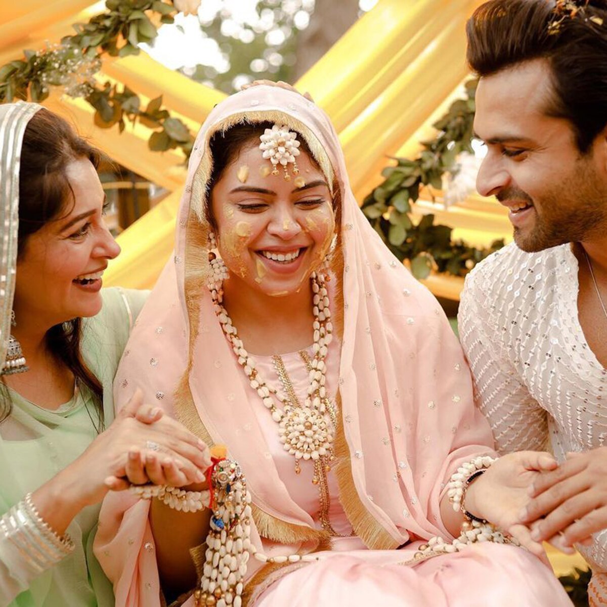 दीपिका कक्कड़, सबा इब्राहिम, शोएब इब्राहिम 