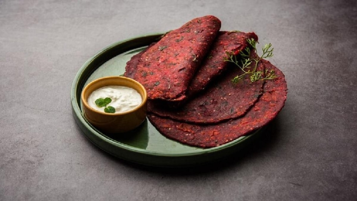 Beetroot Paratha