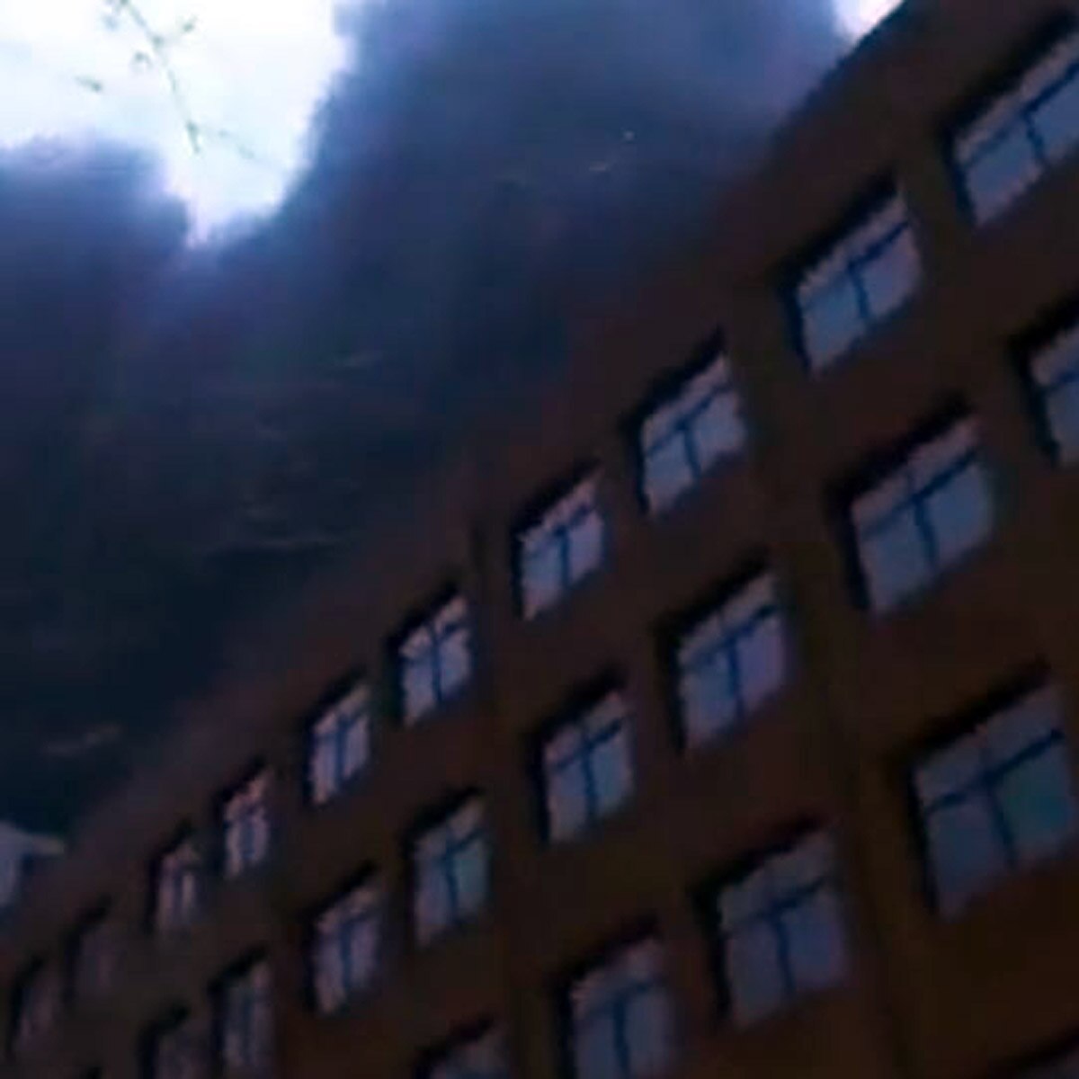 चीन में आग