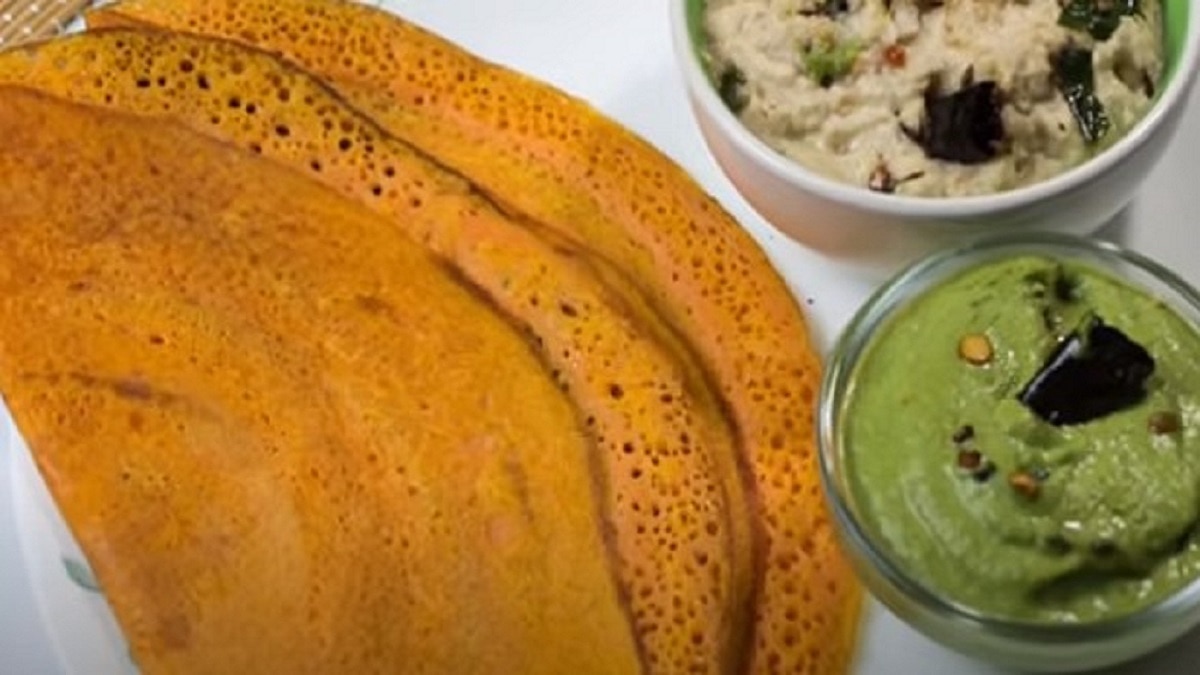 Carrot Dosa