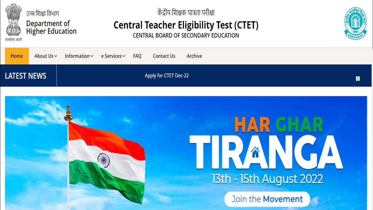 CTET 2022 Notification 1