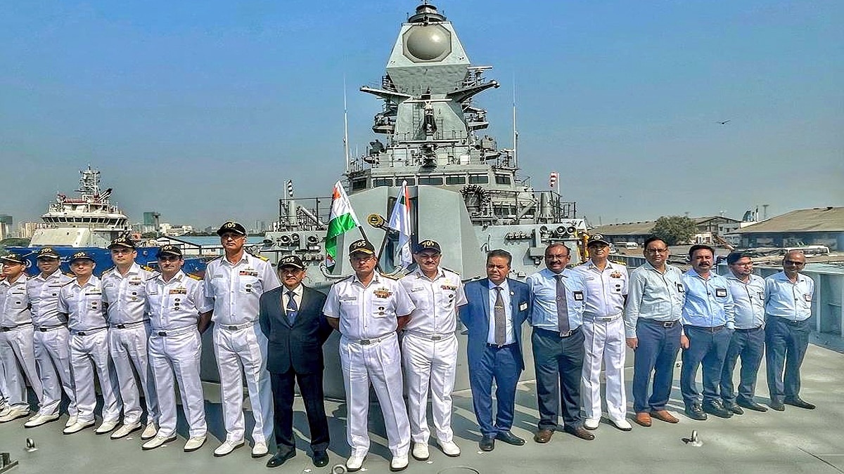 INS Mormugao Indian Navy