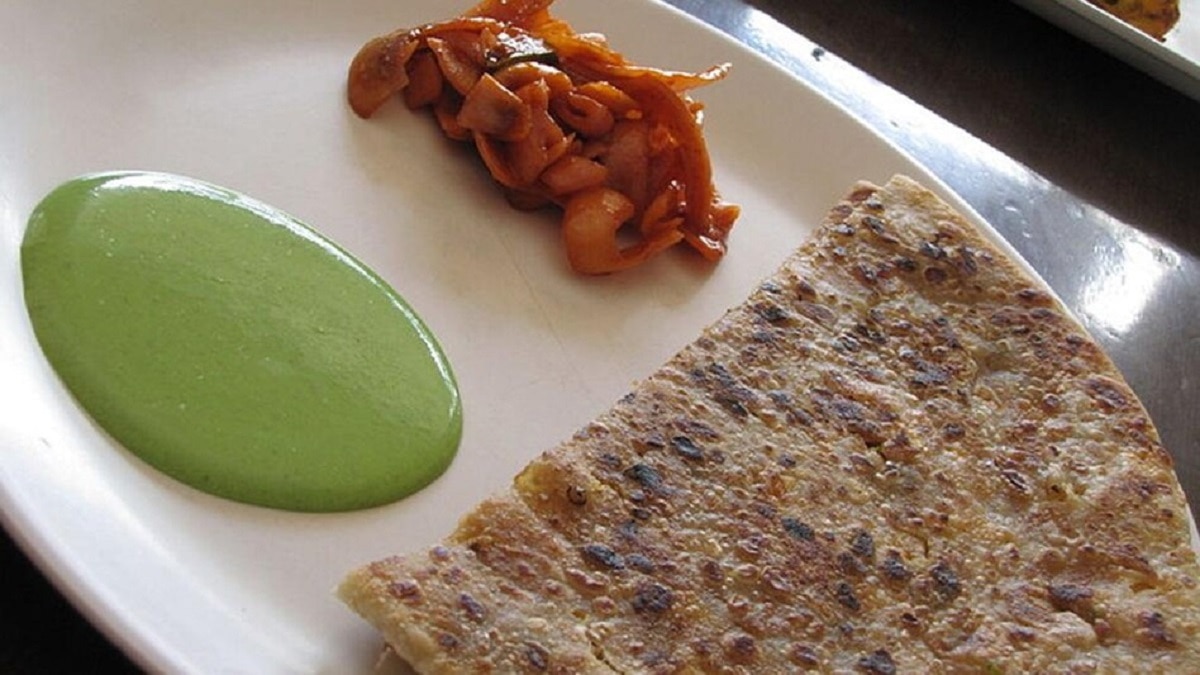 Mutton Keema Paratha 