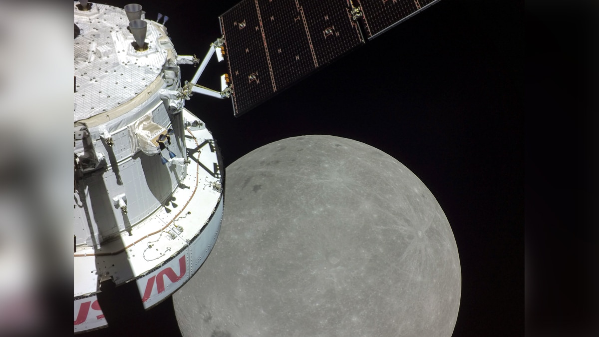 Earth Sets Behind Moon