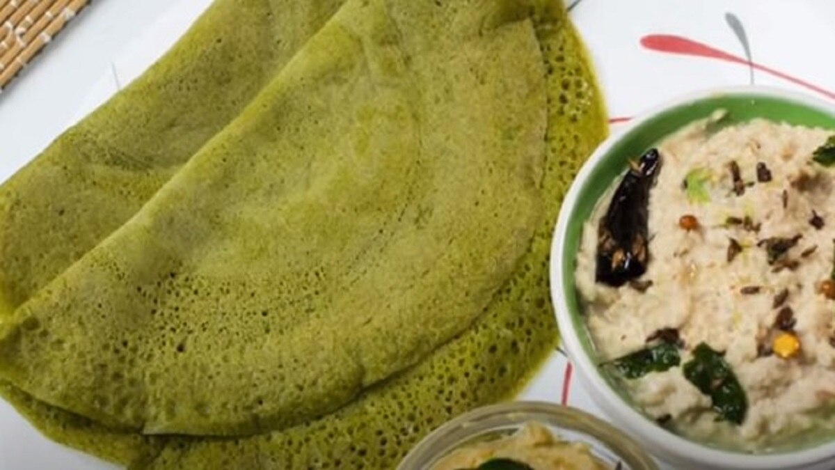 Spinach Dosa