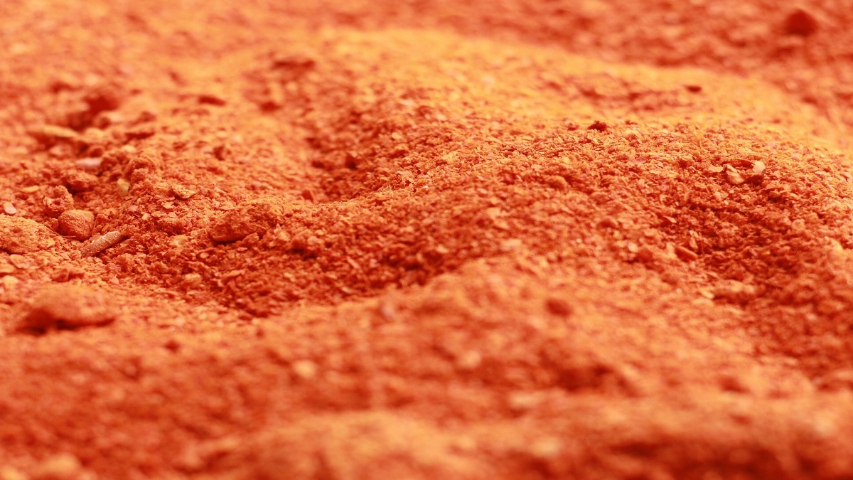 Check purity of red chilli powder