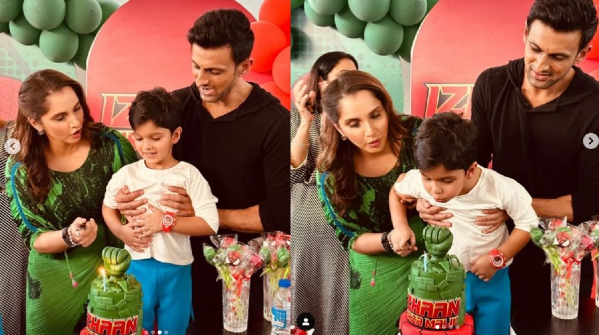 सानिया-शोएब और बेटा