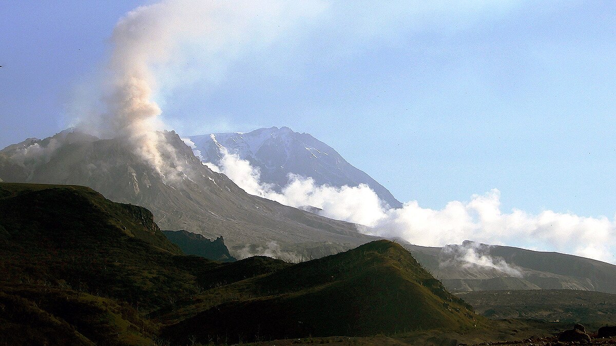 Shiveluch Volcano Russia