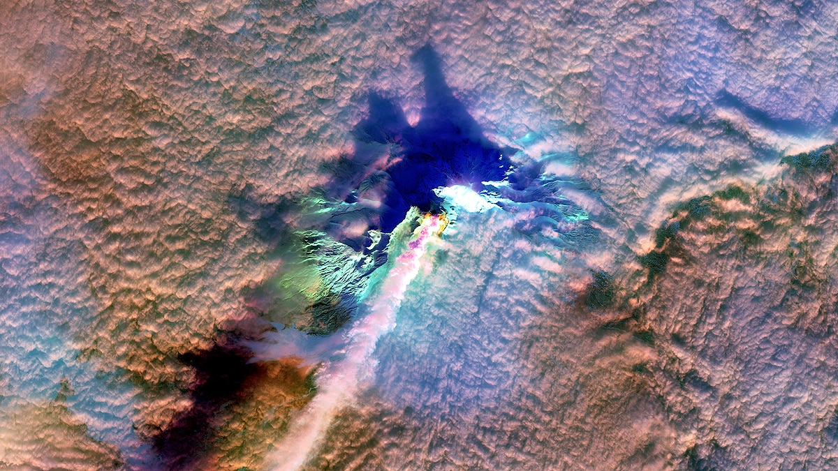 Shiveluch Volcano Russia