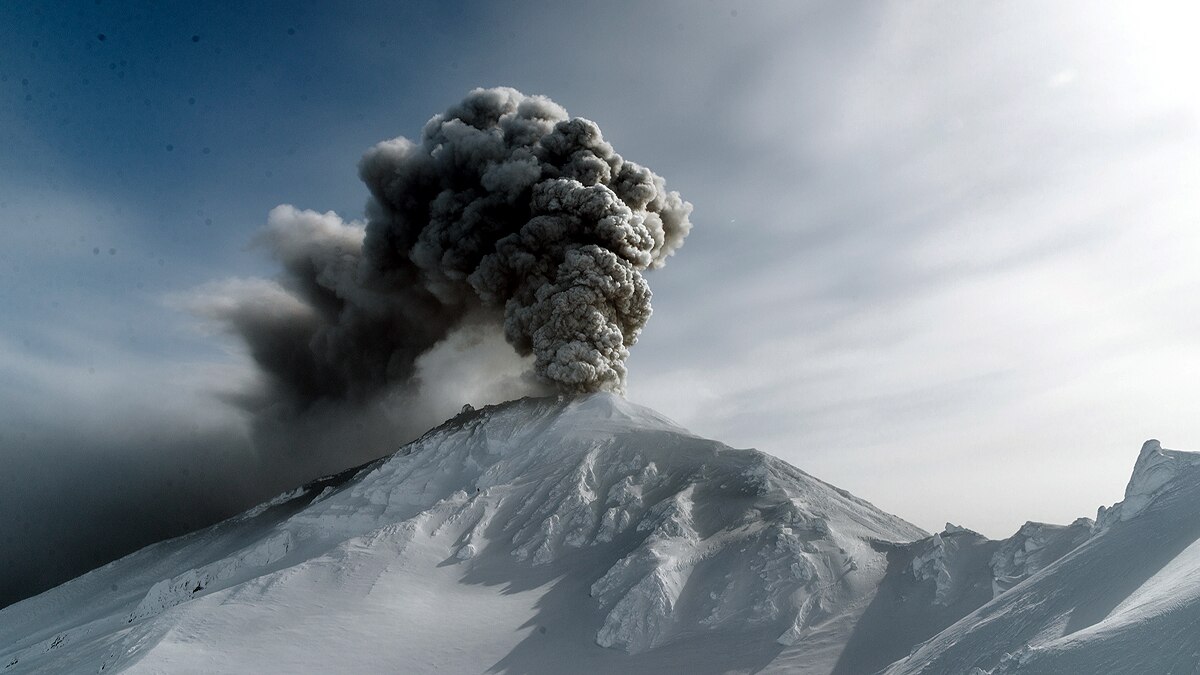 Shiveluch Volcano Russia
