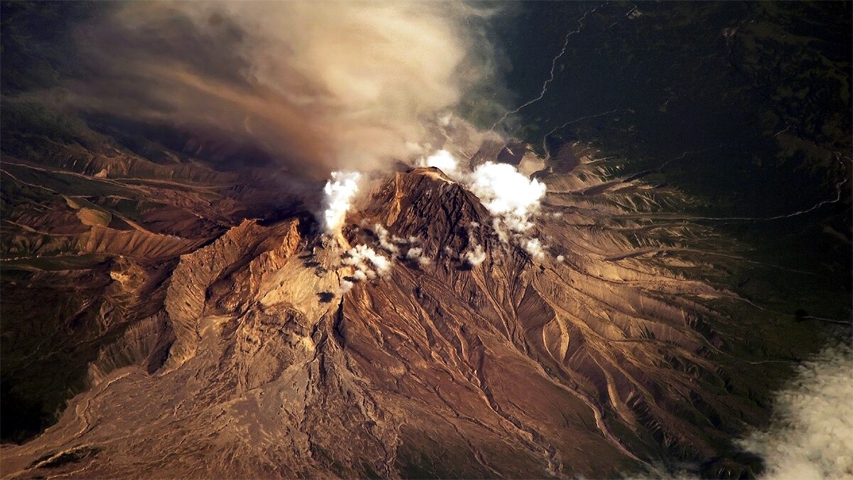 Shiveluch Volcano Russia