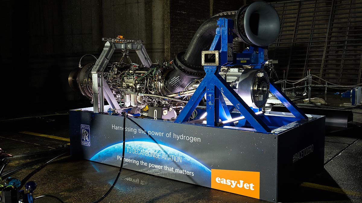 World's First Hydrogen Fueled Aircraft Engine