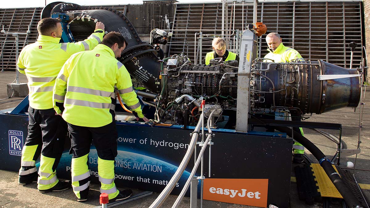 World's First Hydrogen Fueled Aircraft Engine