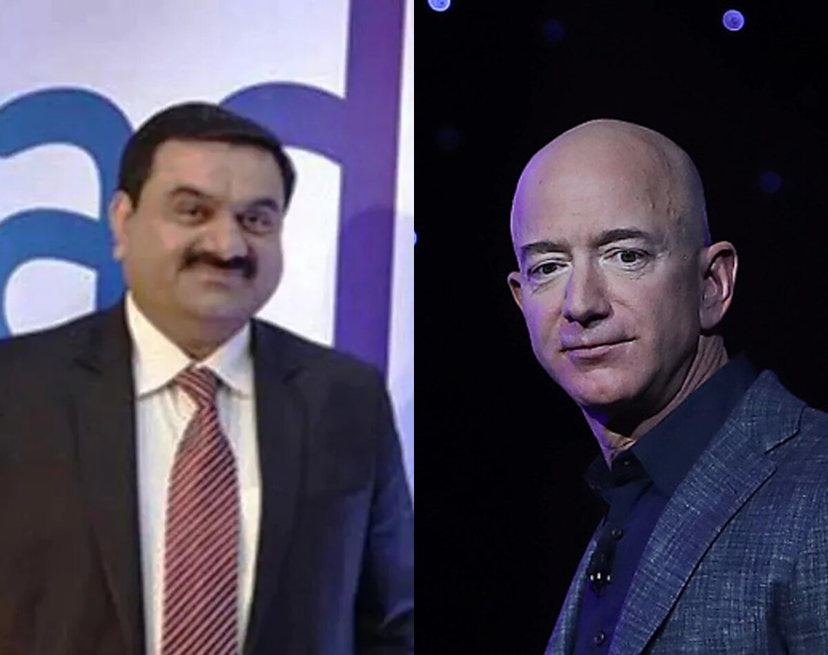  बेजोस से लगातार आगे गौतम अडानी