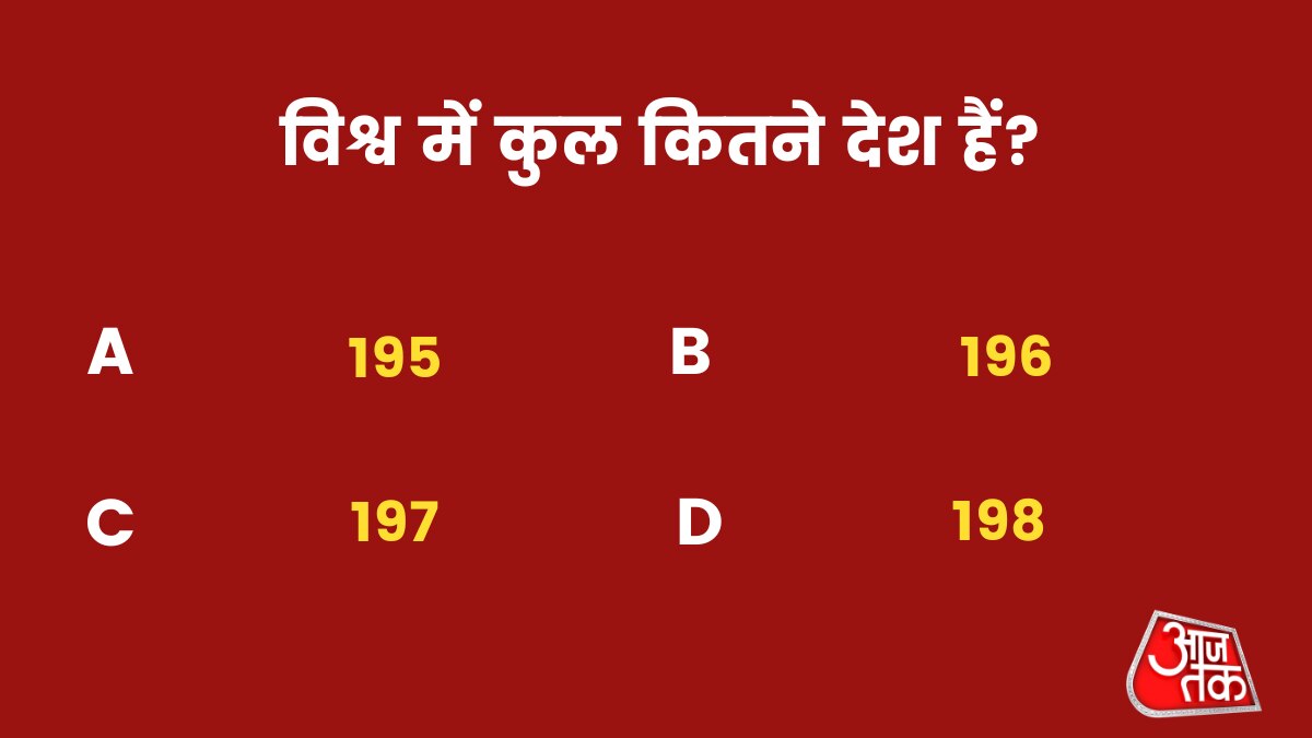 विश्व में कुल कितने देश हैं? 