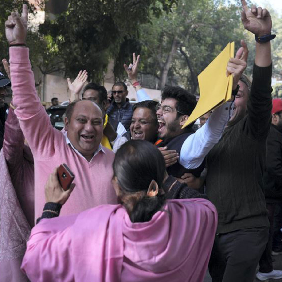 MCD में आप की जीत