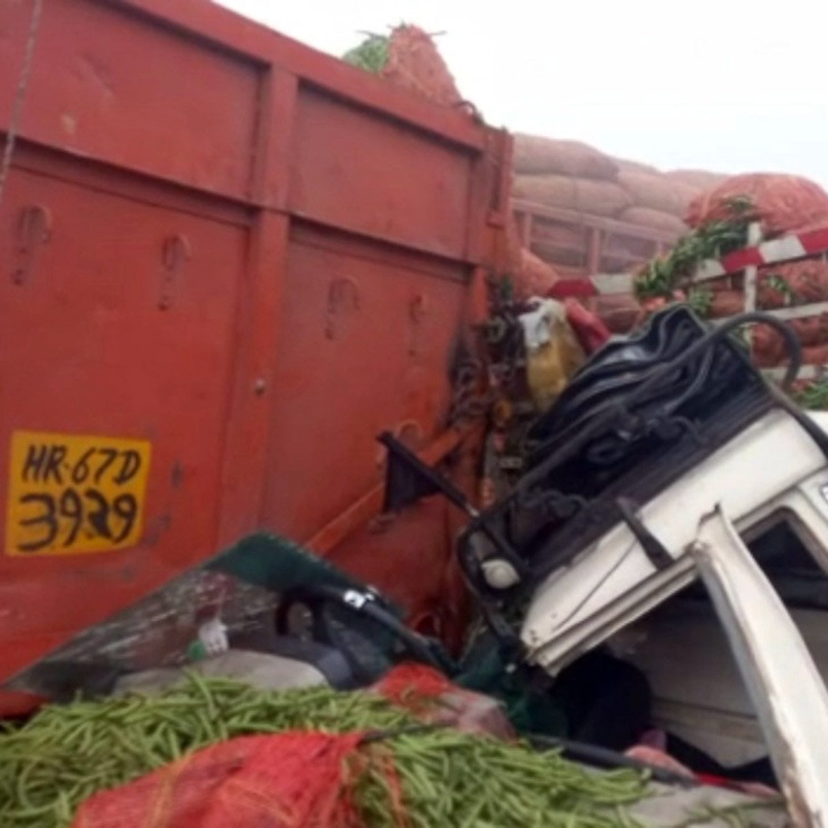 अंबाला हाइवे पर हादसा