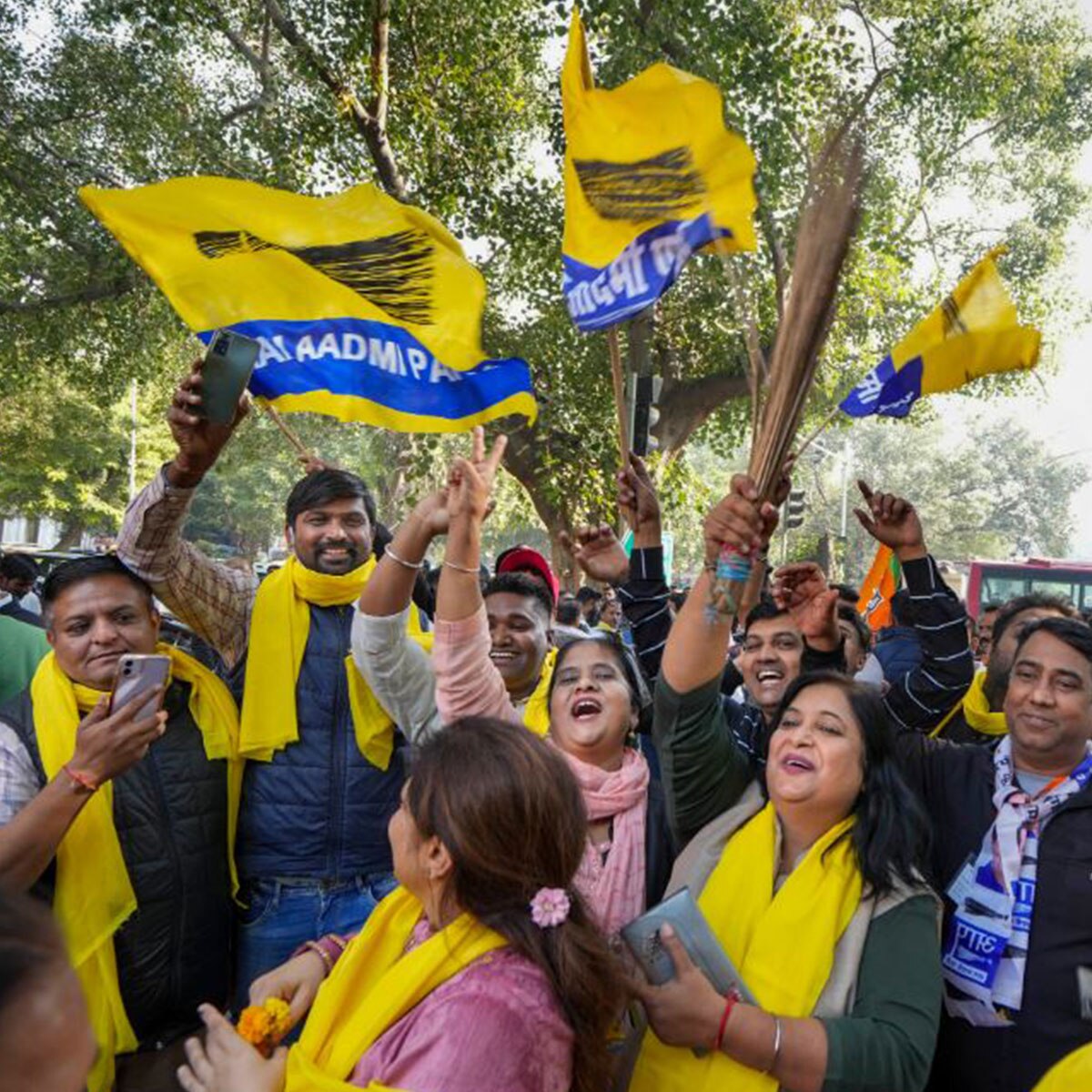 MCD में आप की जीत