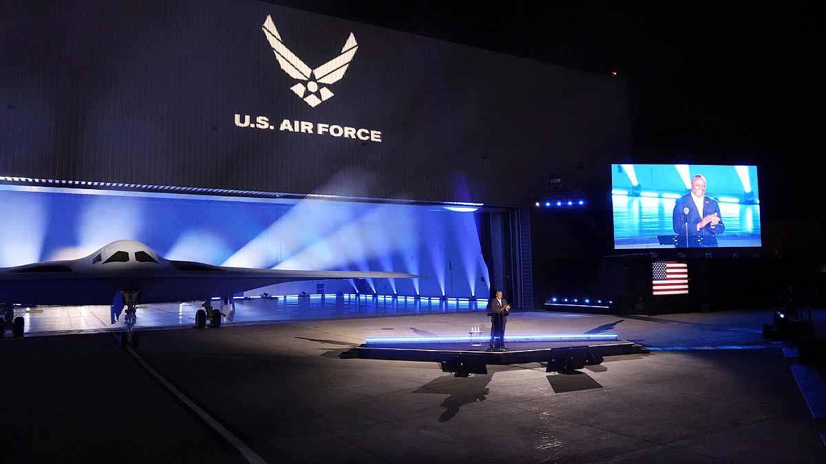 B-21 Raider Stealth Bomber