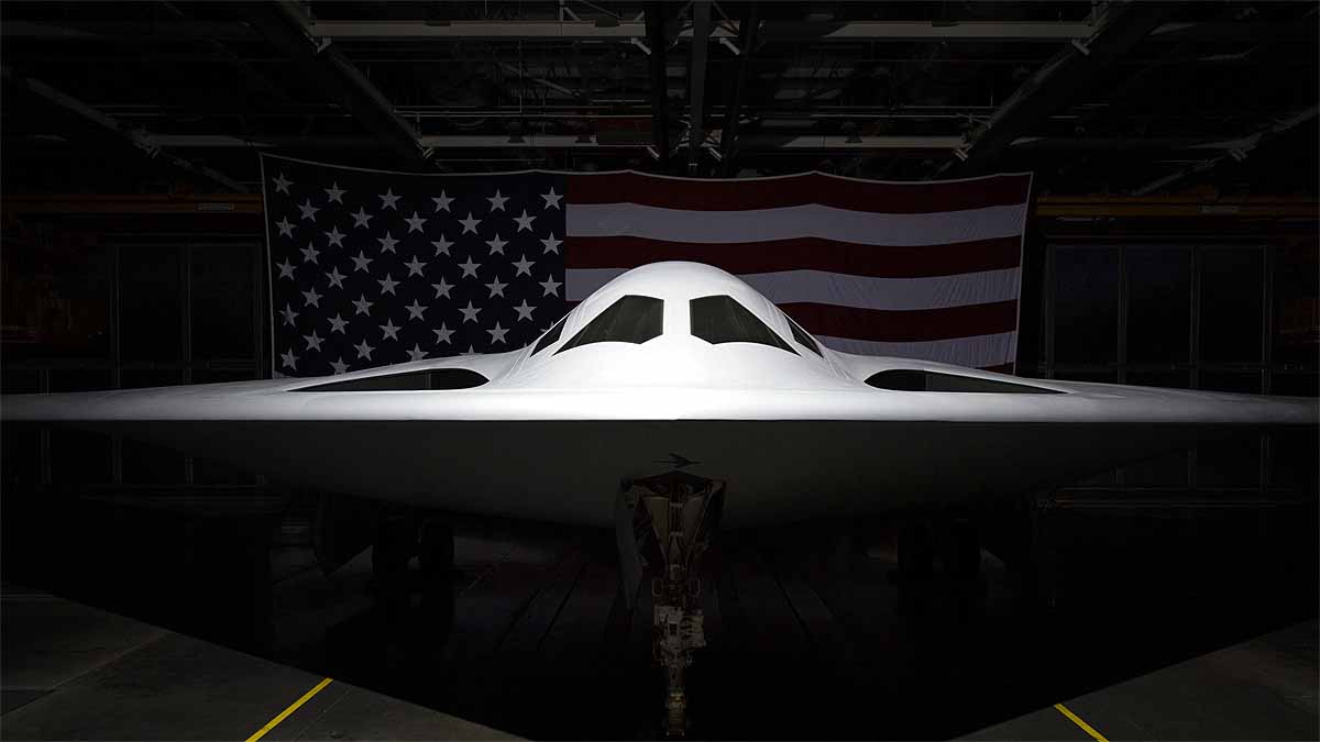 B-21 Raider Stealth Bomber