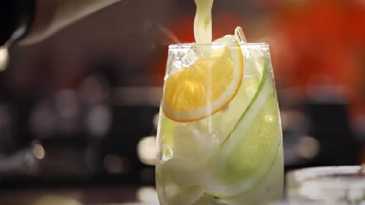 Kiwi Cucumber Mocktail