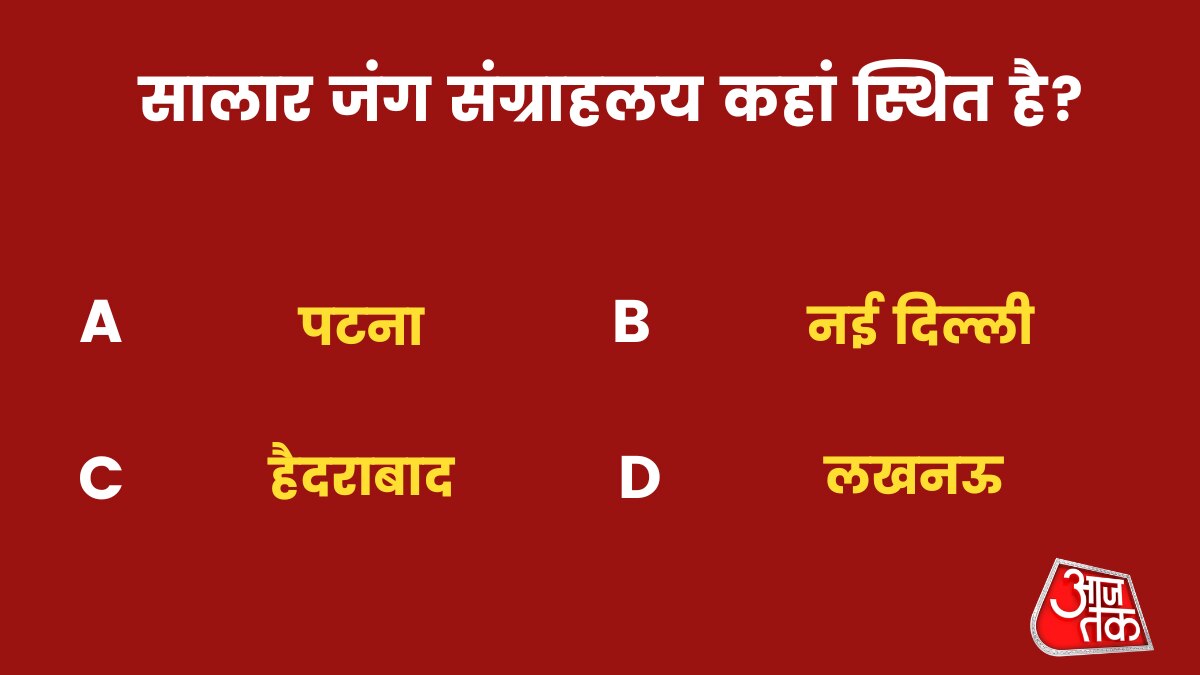 सालार जंग संग्राहलय कहां स्थित है?