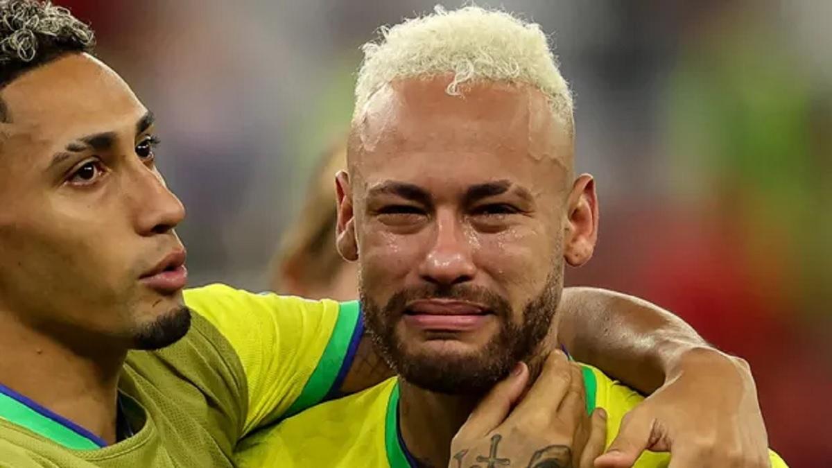 हार के बाद खूब रोए नेमार