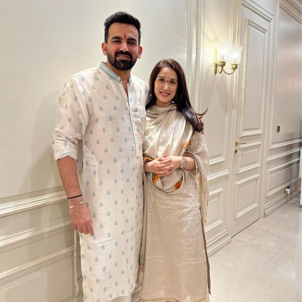 सागरिका घाटगे और जहीर खान