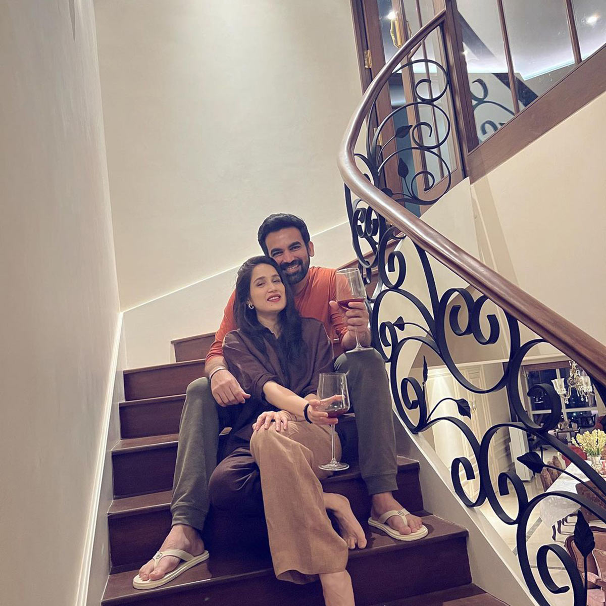 सागरिका घाटगे और जहीर खान