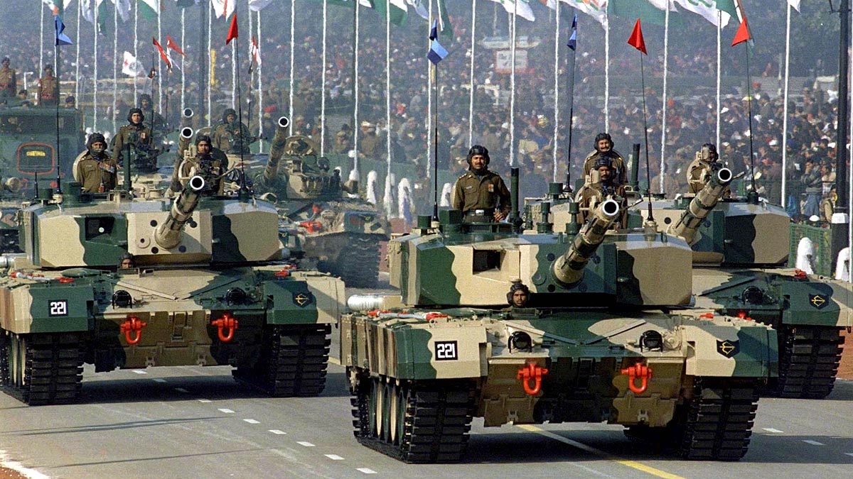 Republic Day Parade Tanks