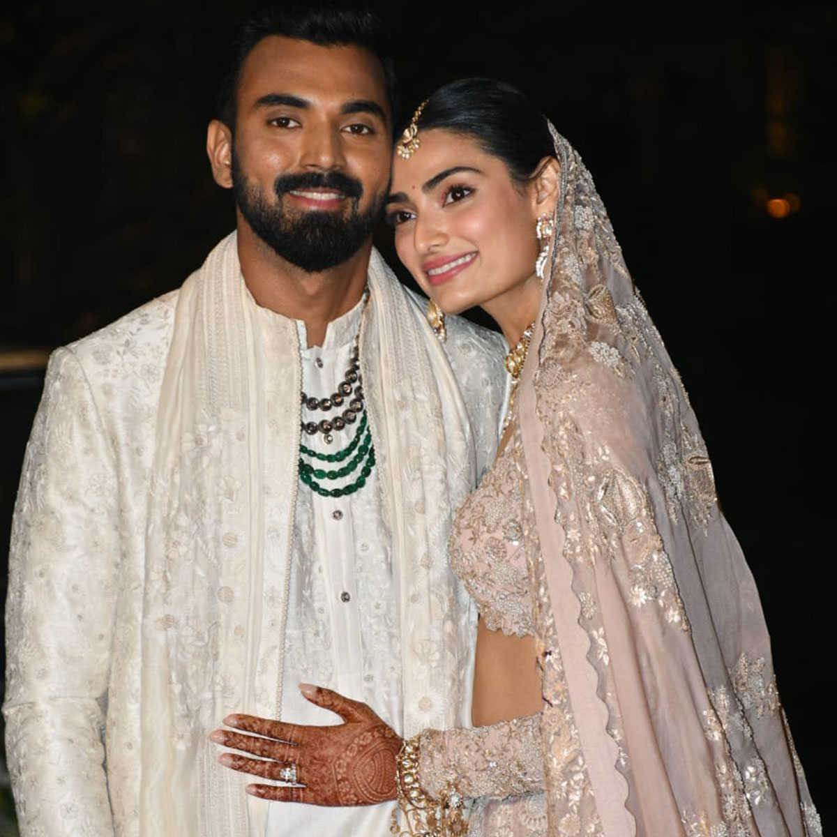 अथिया शेट्टी और केएल राहुल 