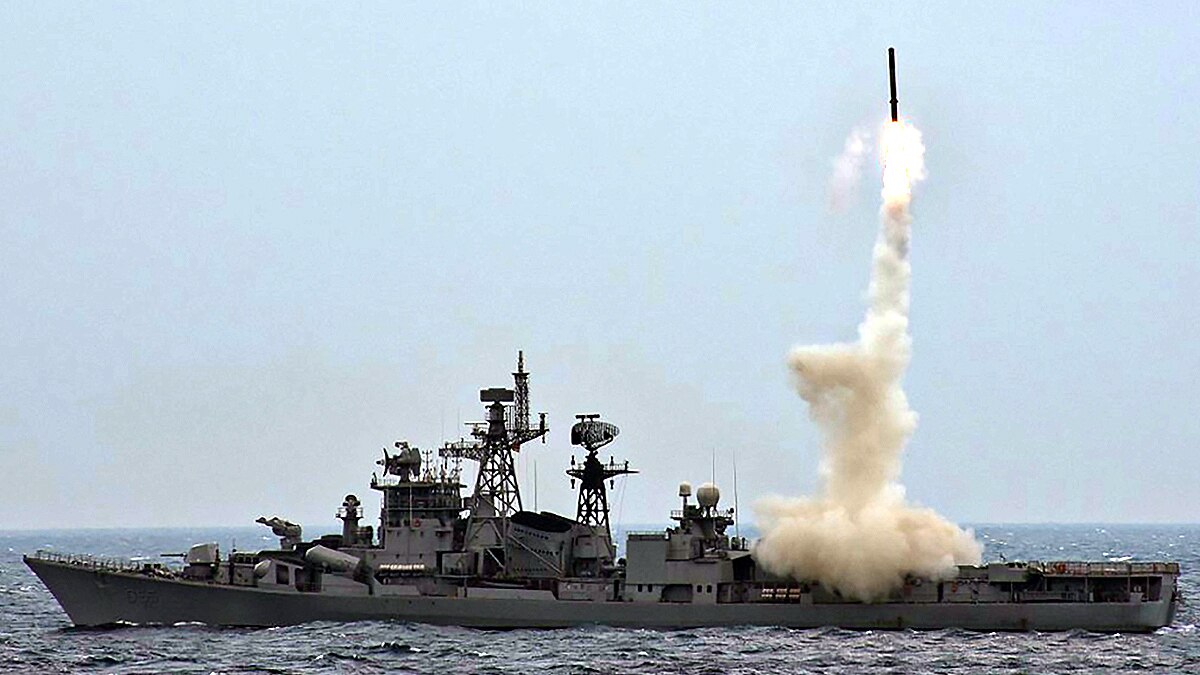 BrahMos Shivalik Class Frigate