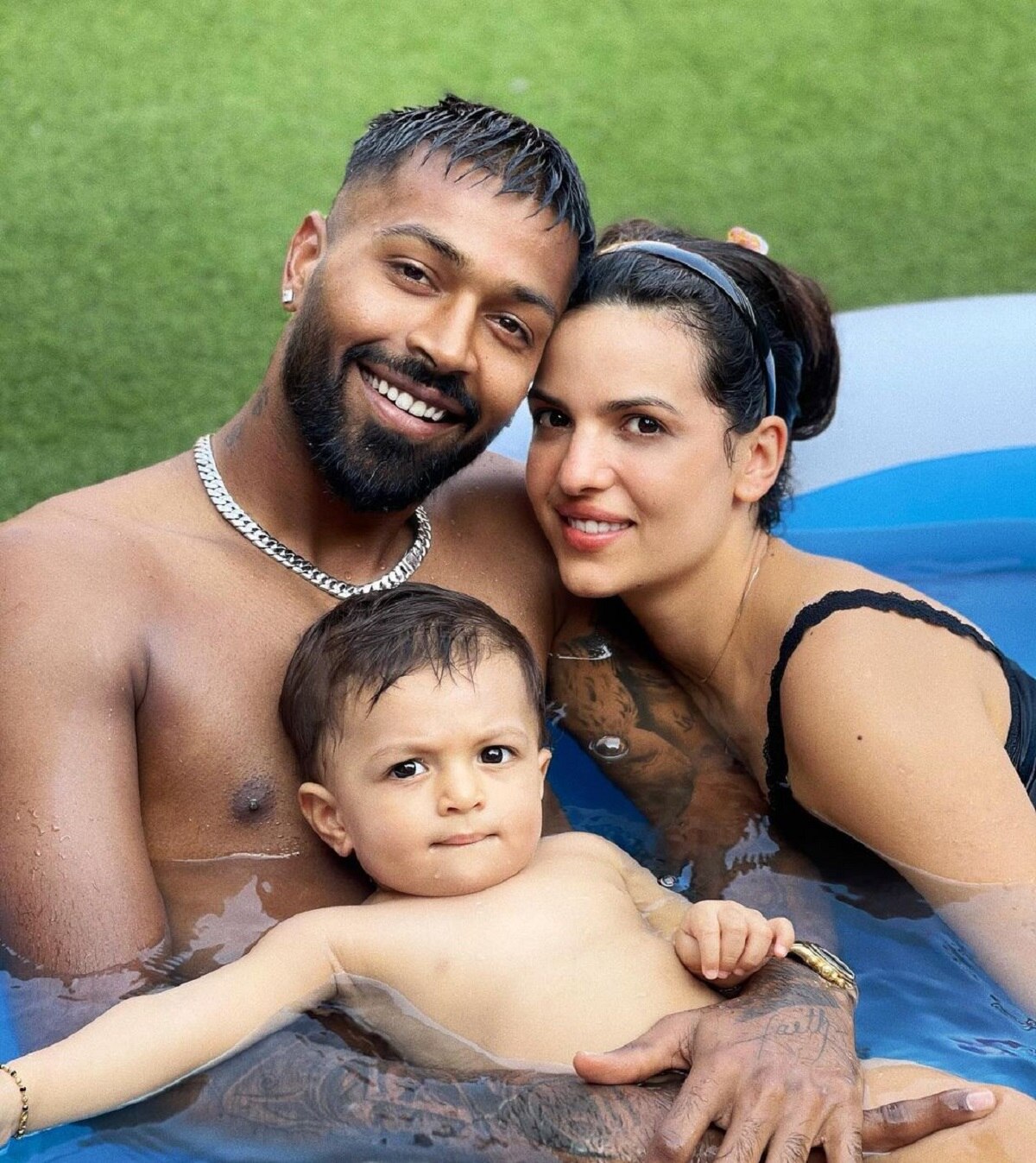 हार्दिक का परिवार