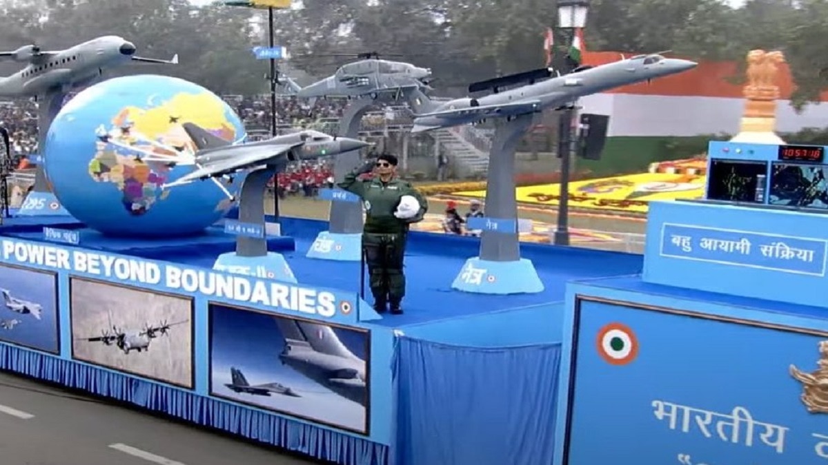 Indian Airforce Tableu