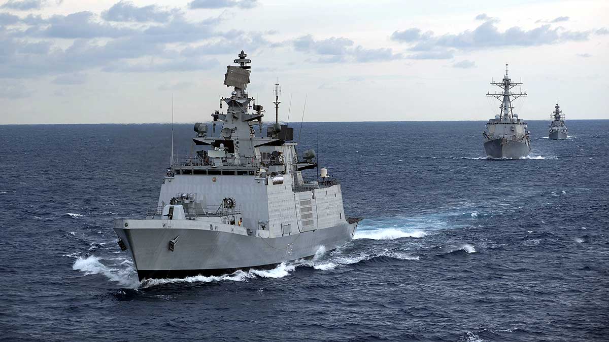 BrahMos Shivalik Class Frigate