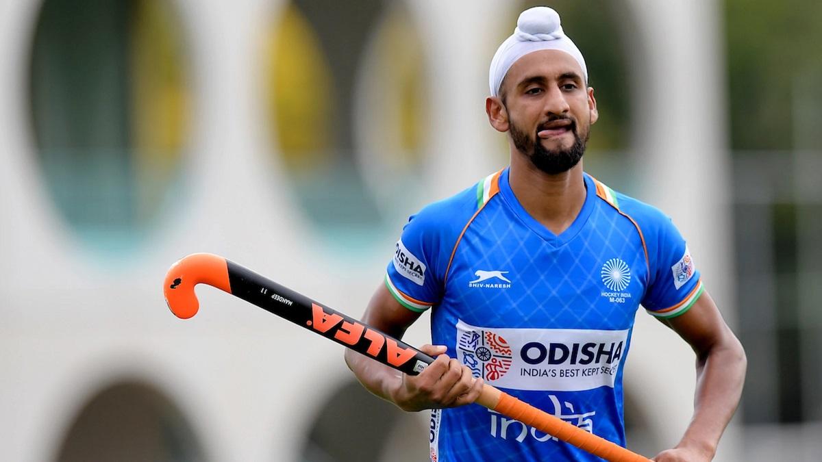 भारतीय स्टार हॉकी फारवर्ड प्लेयर मनदीप सिंह. (Getty)