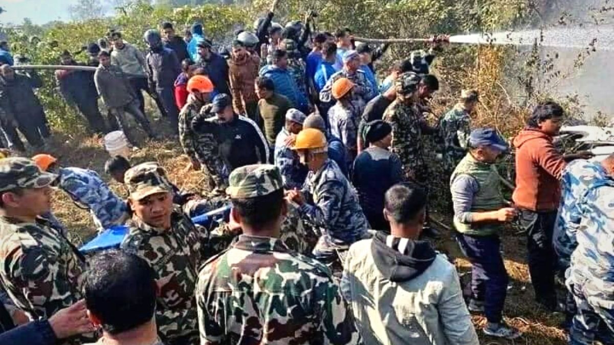 यति एयरलाइंस का  ATR-72 विमान हुआ क्रैश 