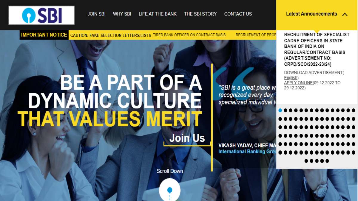 SBI SCO Recruitment 2023 2