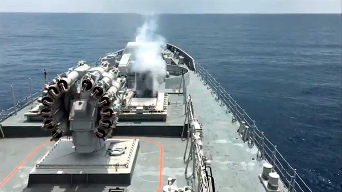BrahMos Shivalik Class Frigate